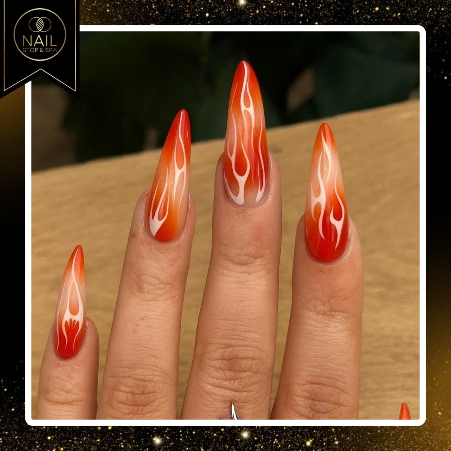Halloween nail design